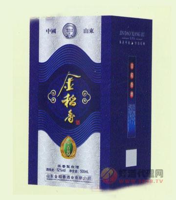 金稻香酒蓝盒52度500ml