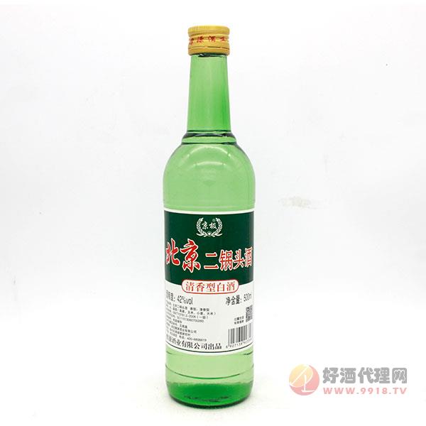 北京二锅头清香型白酒500ml