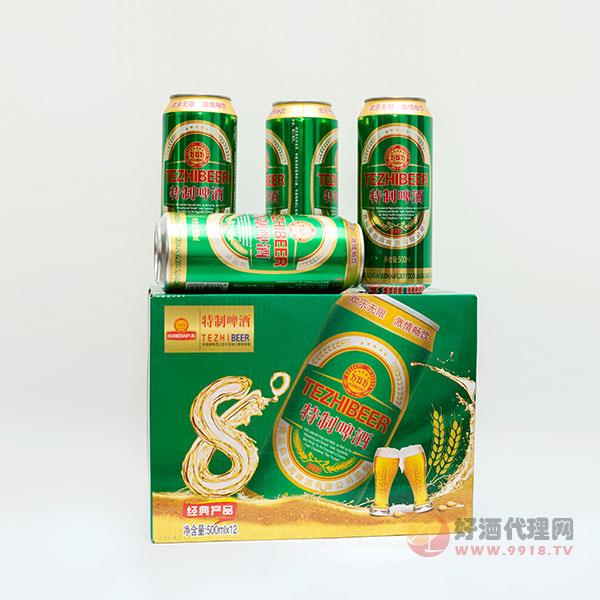 环渤海特制啤酒500mlx12罐