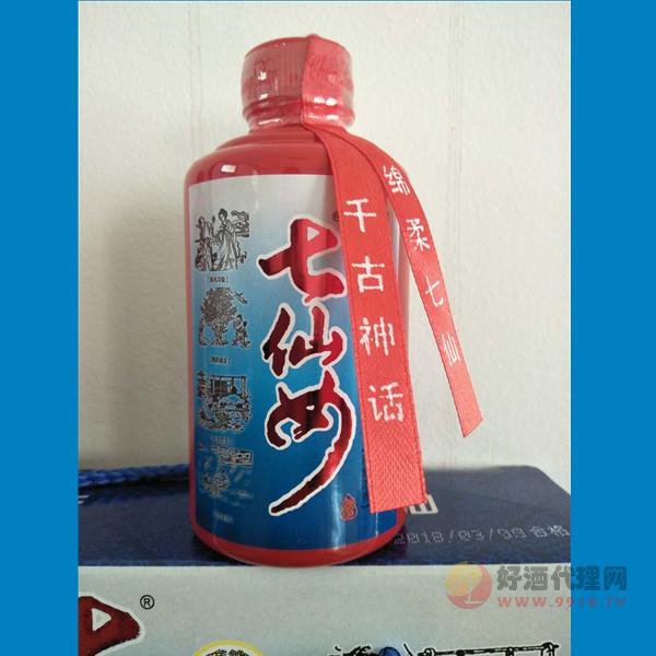 52°七仙女秘制浓香酒125ml