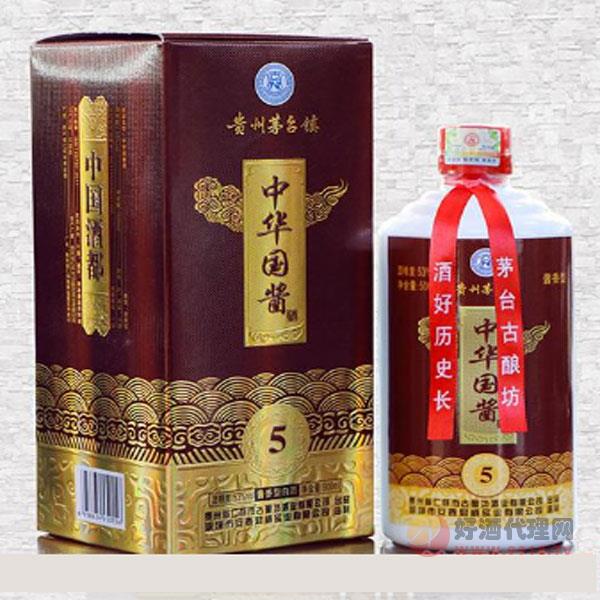 中華國醬酒（5）53度500ml醬香型白酒