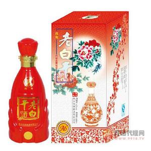 张衡老白干酒42°红陶480ml