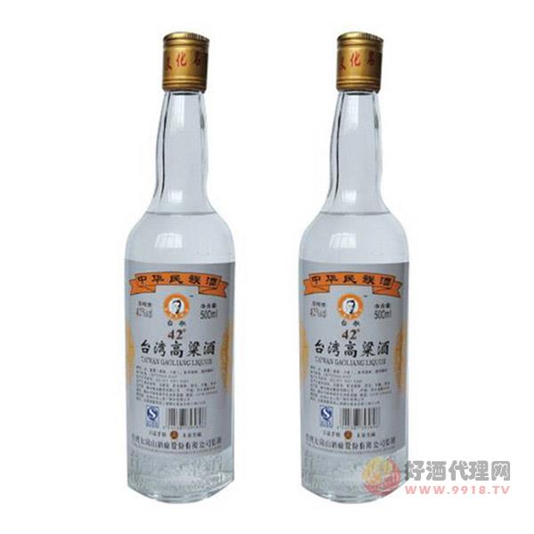 台湾高粱酒42°52°银金龙500ml