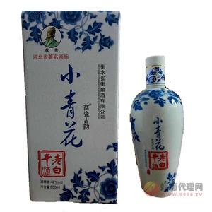 张衡老白干酒42°小青花500ml