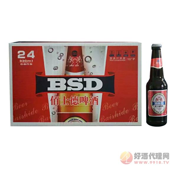 佰士德啤酒330mlX24