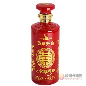 茅台百年好合-红瓶白酒