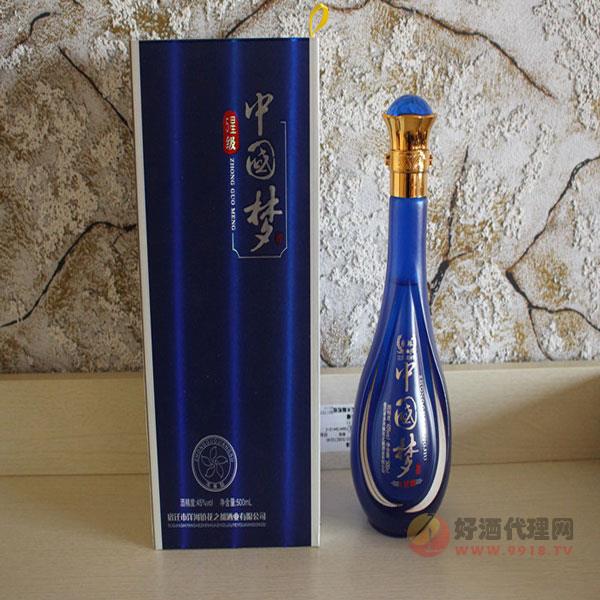 45度中国梦白酒500ml-蓝瓶装