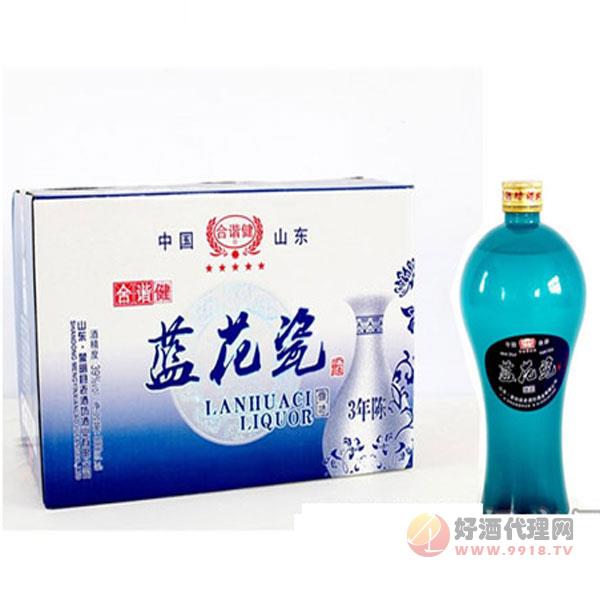 蓝花瓷