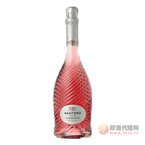 圣丹露桃红起泡葡萄酒-草莓味750ml