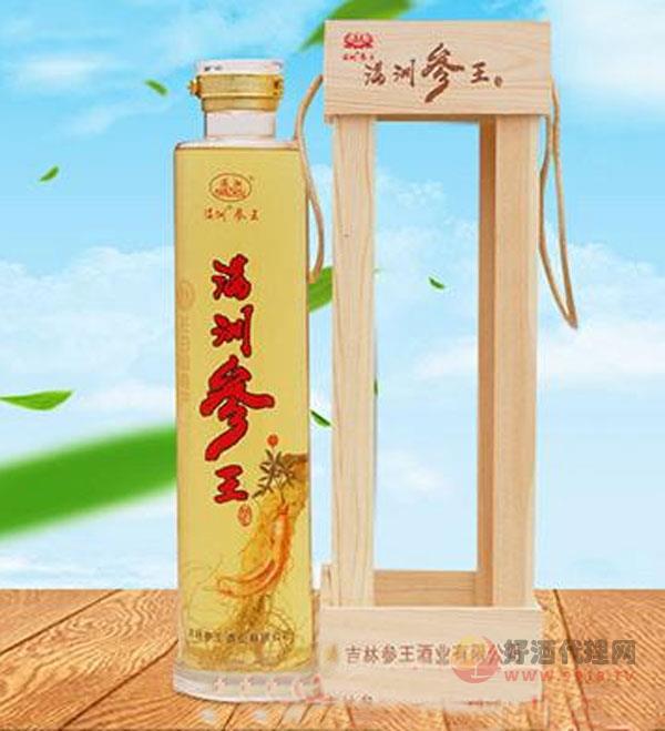 满洲参王酒2.5升 礼品木盒