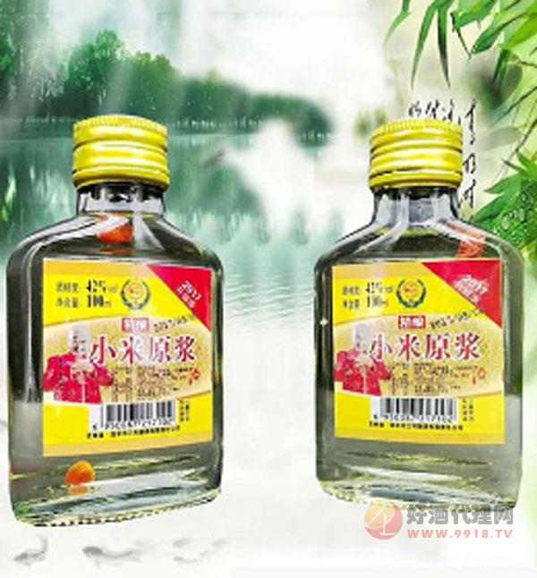 三利小米原浆酒100ml