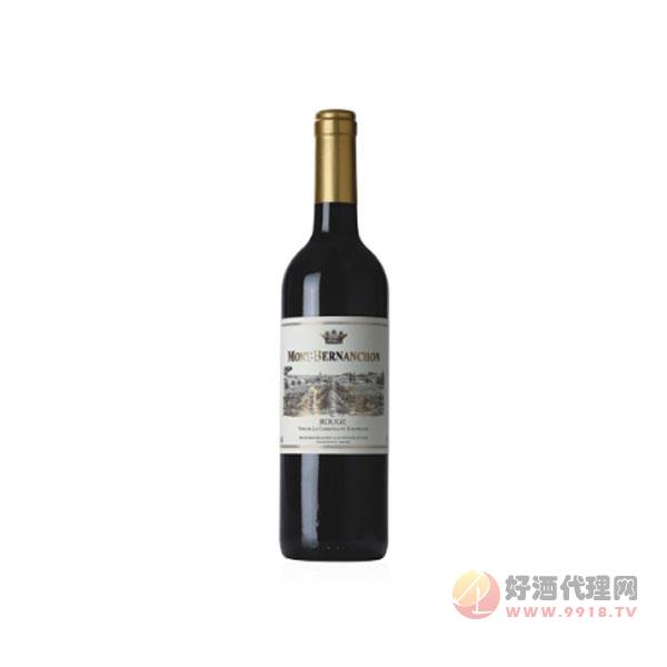 法国蒙博纳红葡萄酒