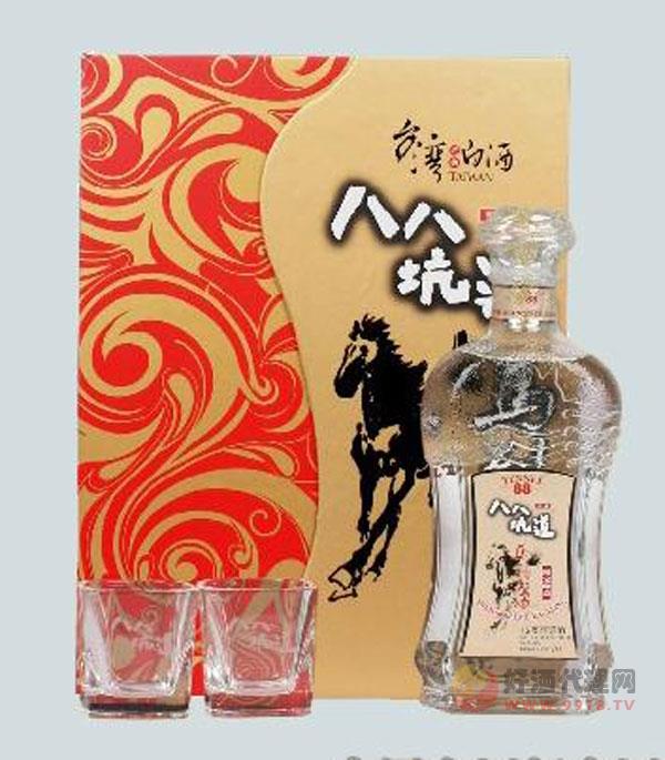 八八坑道高粱酒马到成功45度窖藏礼盒套装