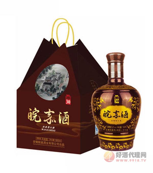 皖嘉钻石三十年浓香型白酒