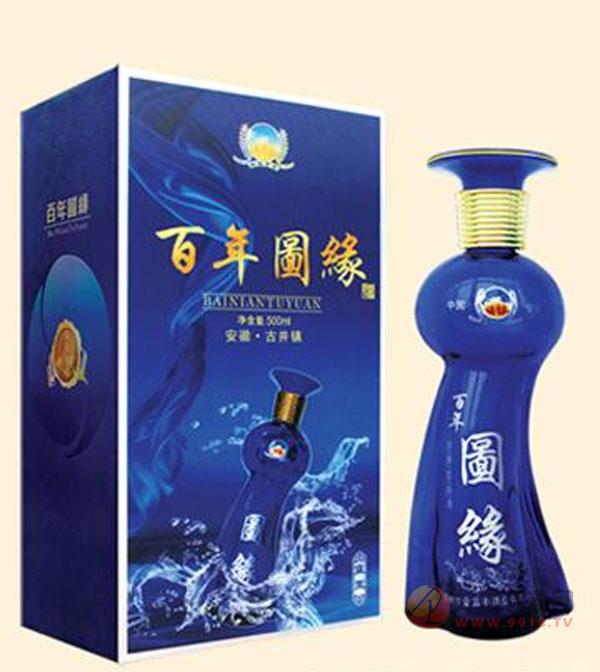 金五丰酒业百年图缘-蓝玉
