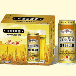 蓝裕小麦王啤酒320mlx24罐