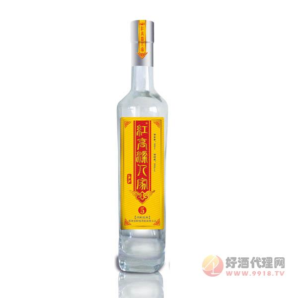 尖莊瓶-清香型55度粮食白酒500ML