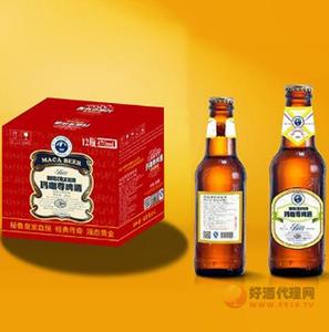 玛咖尊啤酒瓶装470mlx12