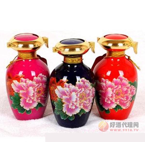 山粮尕花花糜子酒-花色坛装