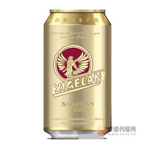 茜阁兰啤酒320Ml金罐