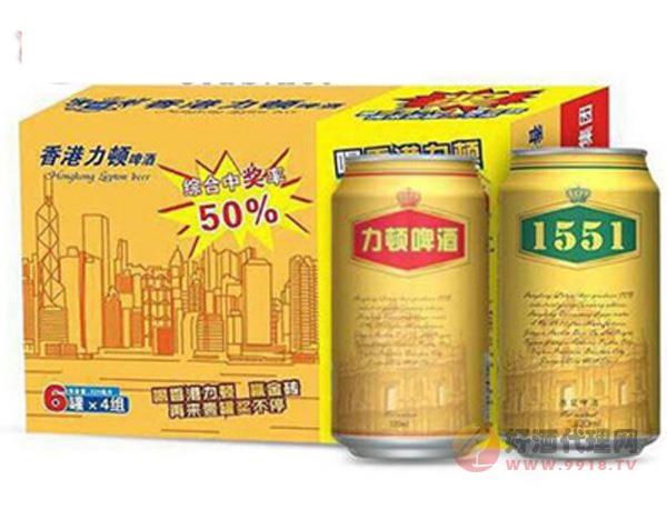 香港力頓啤酒-原漿10°-320ml