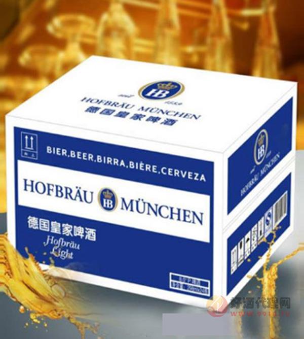 德国皇-家HB啤酒8°P298ml×24瓶