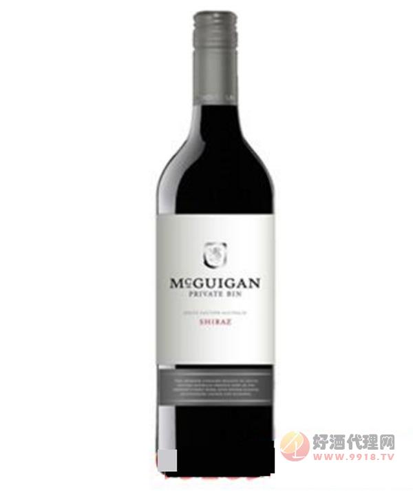 麥格根西拉子干紅葡萄酒2012