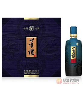 董礼酒青瓶董香型54度500ml×2