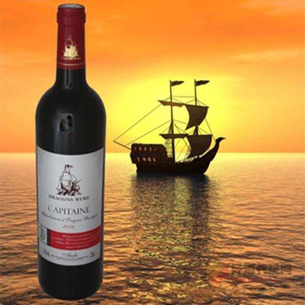 龙船庄船长新款葡萄酒