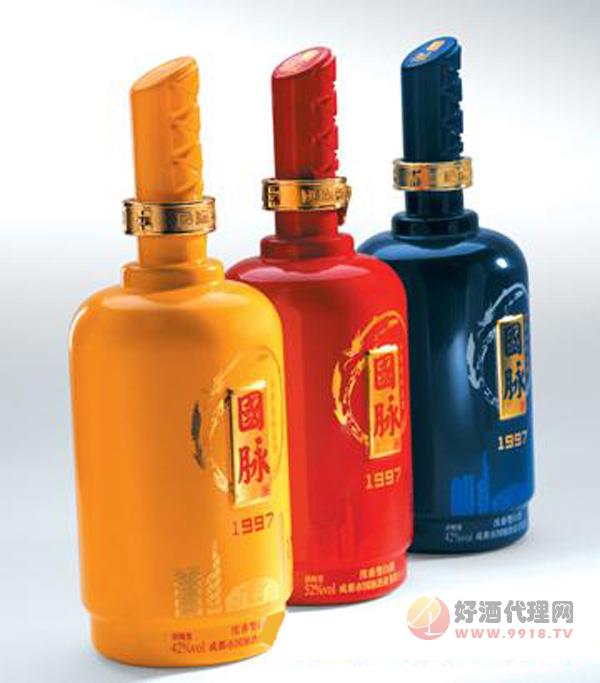 42度国脉1997蓝红黄瓶组合装-500ml