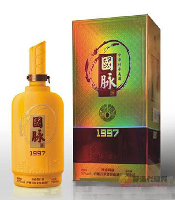 53度陈年窖池国脉1997酒500ml