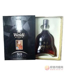 40度烟台太阳谷酒业洋酒XO500ml