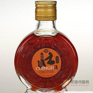 广西武鸣骆越壮都酒业32度壮酒125ml