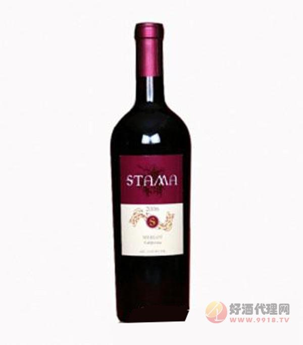 斯塔玛梅洛干红葡萄酒(2006）