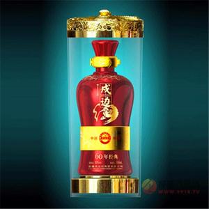 新疆戍边红酒60年红瓶装