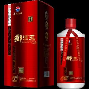 乡酒王-少将红瓶白酒