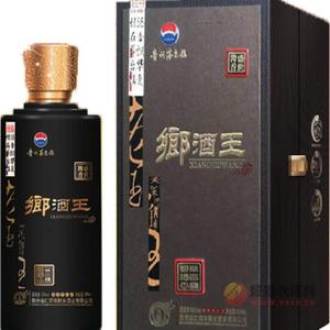 乡酒王-大将黑瓶白酒