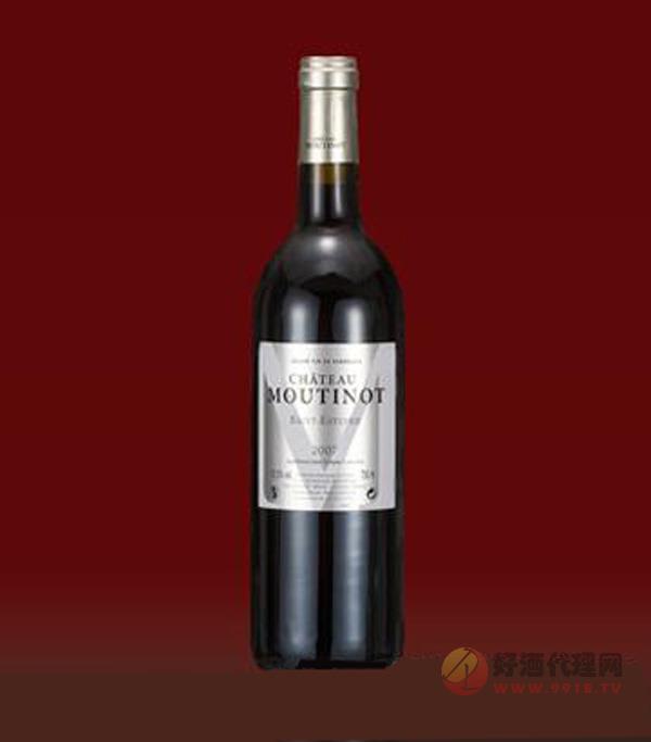 穆提诺城堡波尔多干红葡萄酒12度 750ml