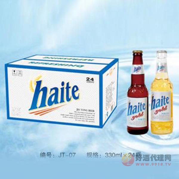青岛奥力-haite啤酒330ml×24瓶