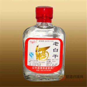 清帝老白干38度100ml瓶装酒