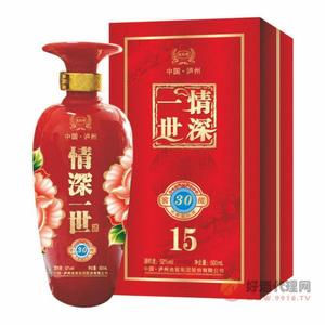 情深一世窖藏酒 浓香型白酒