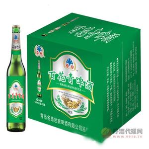 纯生百花青啤酒330ml箱装啤酒
