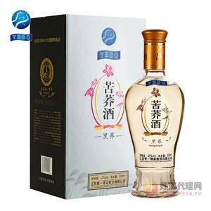 42度苦荞酒 黑荞蓝色盒装500ml