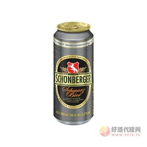盛堡黑啤酒5.3度500ml