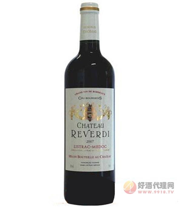 雷弗迪庄园红葡萄酒酒2007-750ml