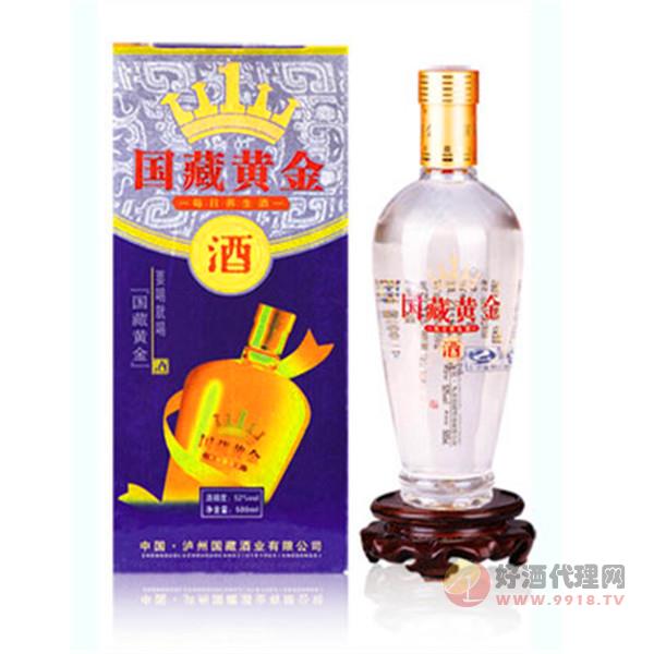 泸州国藏52度500ml黄金酒