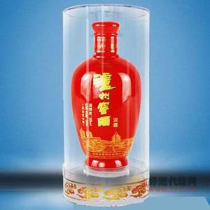 泸州窖酒透明盒淡雅