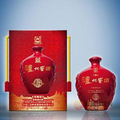 泸州窖酒珍藏级红瓷1.5升