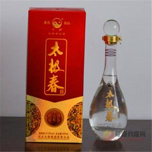 500ml41度太极春人和瓶装白酒