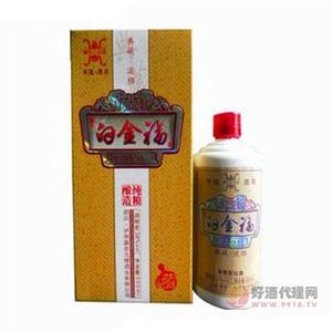 白金福典藏淡雅瓶装白酒